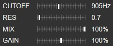 Effect values