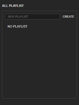 STEP 1 - Select the playlist